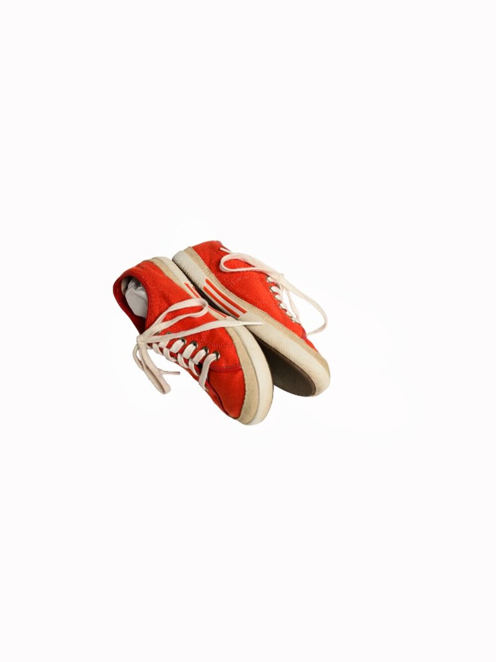 COACH - Orange Canvas Sneakers Size 8- Casual / Y2K - Picture 10 of 13